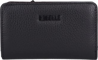 Rebelle Leren Portemonnee - Dames - Portefeuilles - Zwart - ONE Size - Leer - Accessoires