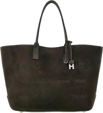 Hogan Palissandro Wool-Blend Medium Address Tote Bag