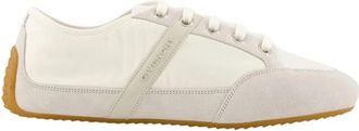 Givenchy Slim Sneakers van nylon en su&egrave;de - Heren - Sneakers - Wit - 43 EU - Nylon - Schoenen