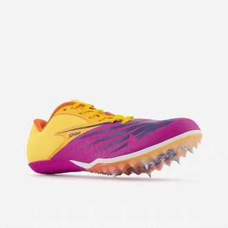 New Balance Mens Track Spikes Shoes In Magenta