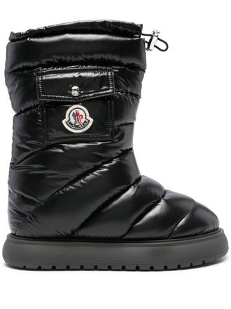 Moncler Stivali da neve Gaia imbottiti - Nero