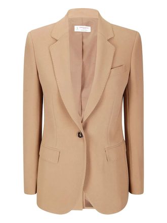 Alberto Biani single-button notched-lapel blazer - Neutrals