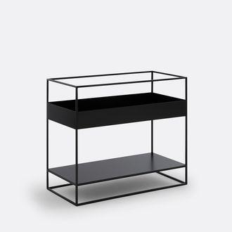 La Redoute Interieurs Opbergrek voor achter de bank met stalen lade, Miva