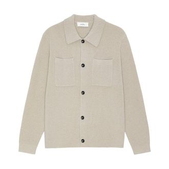 Les Deux Truien & Vesten, Heren, Beige, L, Wol, Milano Knit Overshirt