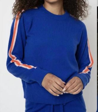 27 Miles Malibu Flynn Sweater In Cobalt