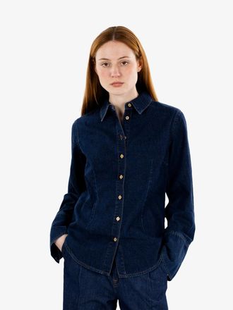 7 For All Mankind Shaped shirt indigo soul dark blue