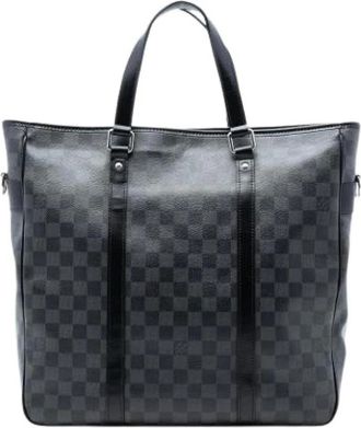 Louis Vuitton Pre-owned Tote Bags, female, Black, Size: ONE SIZE Pre-owned Tadao PM