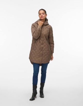 Vero Moda cappotto color fossil-Neutro