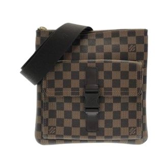 Louis Vuitton Pre-owned Pochette Schoudertas - Dames - Pre-owned - Bruin - Maat: ONE Size