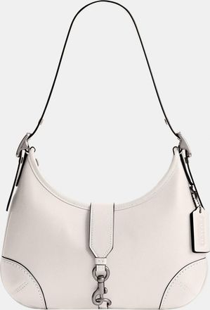 Coach Womens Hamptons Hobo Bag - White Leather - One Size