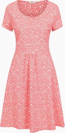 Mountain Warehouse Womens Mountain Warehouse Womens/Ladies Orchid All-Over Print UV Protection Dress - Red - Size: 10