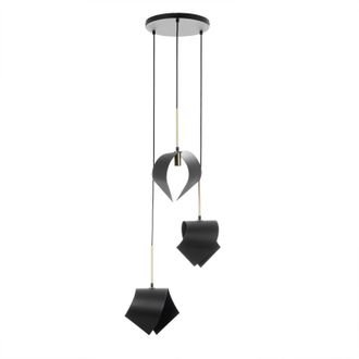 Lucande L&aacute;mpara Colgante mikolay En Negro De Metal - Lucande