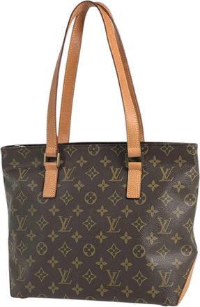 Louis Vuitton Brown Monogram Shoulder Bag Tote Bag (Pre-Owned)
