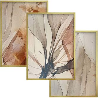 OEM Conjunto De P&oacute;steres Con Marco Dorado, Im&aacute;genes Glamurosas Para La Pared Del Dormitorio O Sala De Estar