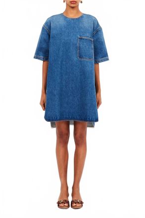 Ulla Johnson Joan Tunic Dress In Denim