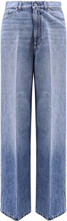 Stella McCartney Wide Leg Denim Jeans