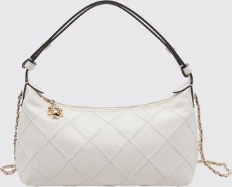 Tory Burch Borsa a spalla Fleming mini in pelle matelass&eacute; con logo Double T