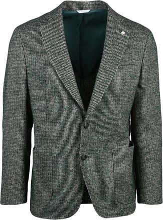 Manuel Ritz Manuel Ritz Mixed Fibers Jacket - Green