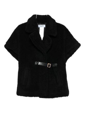 Blumarine Black Teddy Vest