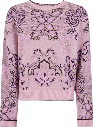Twin-Set Sweater Jacquard Round Neck