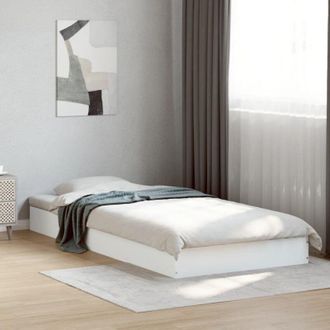 vidaXL Giroletto Bianco 75x190 cm in Legno Multistrato - Vidaxl
