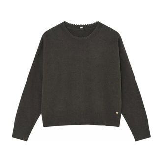 Gustav Jersey de cuello redondo - Knitwear - Mujer - Verde - M