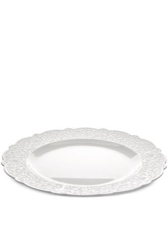 Alessi Dressed porcelain plate (33cm) - unisex - Porcelain - One Size - White