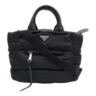 Prada Pre-owned Nylon Shoulder Tote Bag - Pre-owned - Mujer - Negro - ONE SIZE