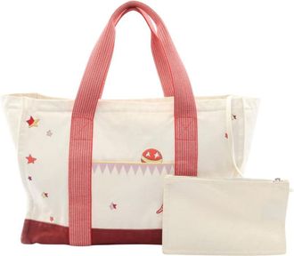 Herm&egrave;s Pre-owned Hermes Canvas Circus Nappy Tote Ladies OJJOGC8EKS736YDS