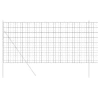 Berkfield Home Modern Euro Fence Grey 1x25 m Steel in Dark Grey
