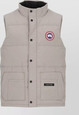 Canada Goose padded quilted sleeveless jacket pockets