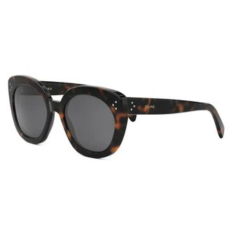 Celine Sunglasses, female, Brown, Size: 56 MM Stylish Sunglasses with Havana Frame
