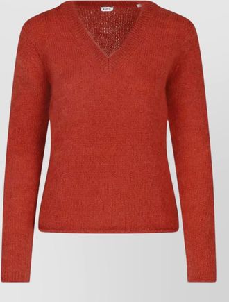 Aspesi mohair wool crewneck sweatshirt