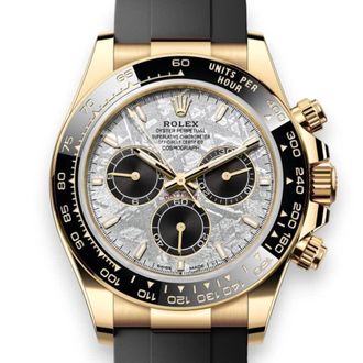 Rolex Cosmograph Daytona Chronograph Meteorite Yellow Gold Chronometer Mens Watch m126518ln-0016