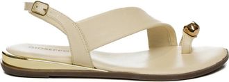 Gioseppo Schoenen, Dames, Wit, 40 EU, Leer, Stony Sandaal