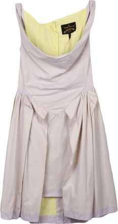 Vivienne Westwood Kleedjes, Dames, Roze, S, Katoen, Sunday Dress