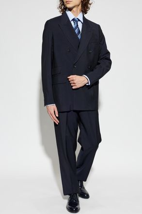 Paul Smith Wool Suit, Mens, Navy Blue