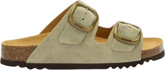 Scholl Noelle - Dames - Sandalen - Beige - 36 EU - Su&egrave;de - Schoenen
