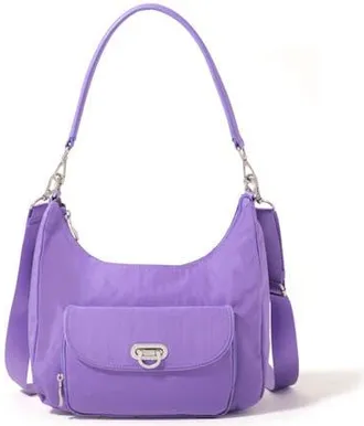 Baggallini Coastal Flip Lock Half Moon Bag in Lavender Surf at Nordstrom