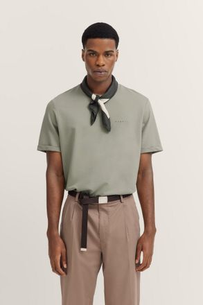 Bugatti T-Shirt BUGATTI, Herren, Gr. XL, beige (40, beige), 100% Baumwolle, unifarben, normal, Rundhals, gerader Abschluss, Shirts T-Shirt, mit Print