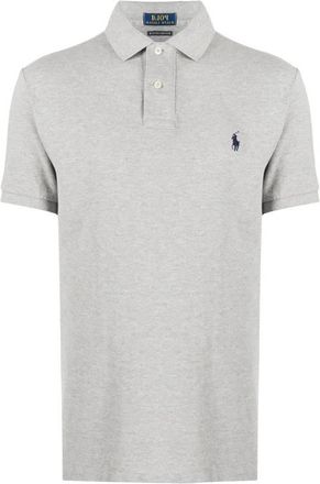 Polo Ralph Lauren Grey Pique Polo Shirt, Size X-Small