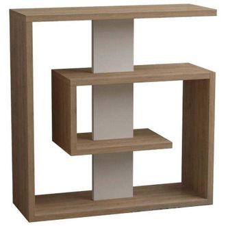 Calicosy Mesa Auxiliar De 4 Estantes Blancas H57 Cm - Saly