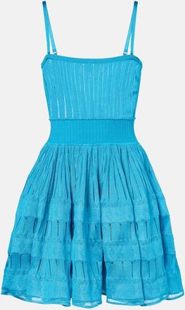 Alaia Ala&iuml;a Knitted minidress