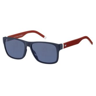 Tommy Hilfiger Sunglasses, male, Blue, Size: 56 MM Stylish Sunglasses
