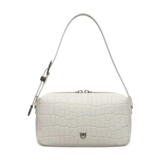 Pinko Pinko, Dames, Tassen, Wit, Maat: ONE Size Leer