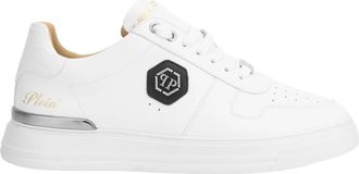 Philipp Plein T-Rex Sneakers - unisex - Sneakers - Wit - 37 EU - Leer - Schoenen
