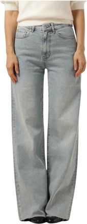 Catwalk Junkie Wijde Losse Blauwe Jeans - Dames - Loose Fit Jeans - Blauw - W31 - Jeans