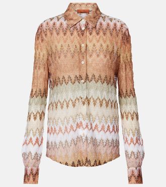 Missoni Camisa de lam&eacute;