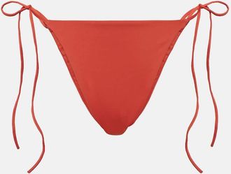 Magda Butrym Slip bikini con applicazione floreale