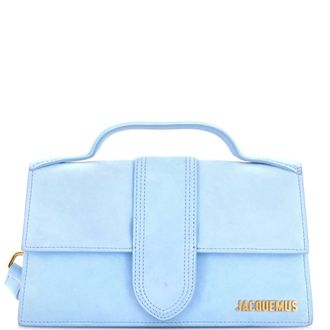 Jacquemus Le Grand Bambino Flap Bag Suede